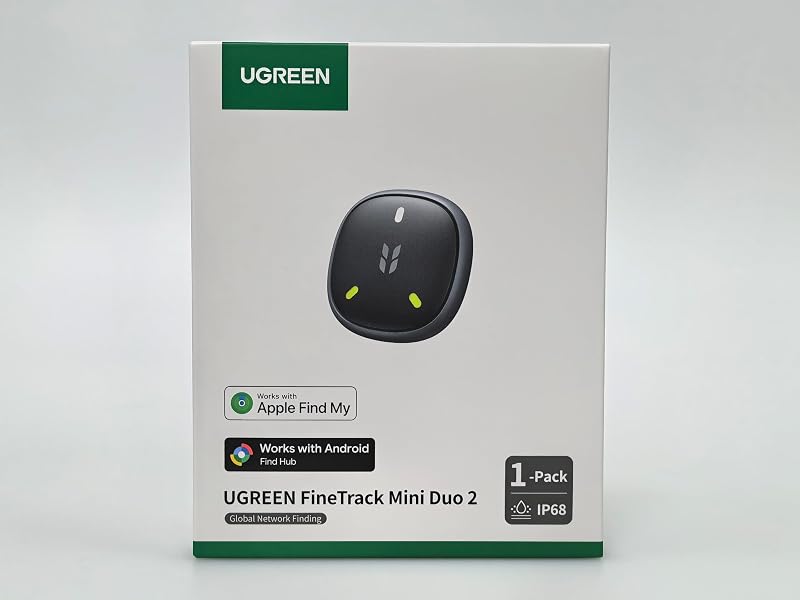FineTrack Mini DUO 2 Supporto iOS Find My o Android Find Hub 1 Pezzo — foto 2 di 8