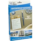 Aqua Boat Notes Waterproof Notepad (MADE IN THE USA)