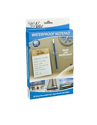 Aqua Boat Notes Waterproof Notepad (MADE IN THE USA) in Kenya | Whizz ...