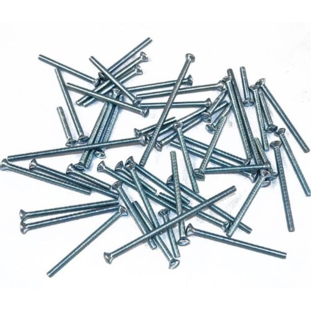 Merriway® BH00945 (54 Pcs) Workshop Assortment of Electrical Socket Screws, M3.5 Bright Zinc Plated - Pack of 54 Pieces