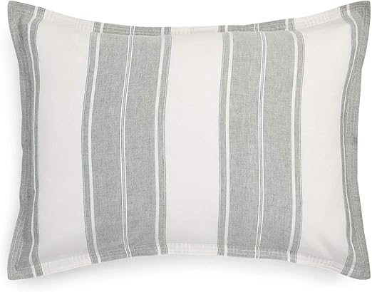 Amazon Com Ralph Lauren Standard Striped Pillow Sham Oakview