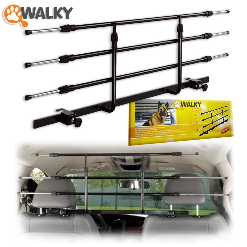Walky Guard Adjustable Car Barrier for Pet Automotive Safety