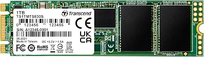 Transcend MTS830S 1TB M.2 2280 SSD SATA III 560MB/s Read DRAM Cache Ultrabook