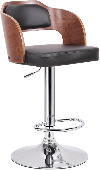 Amazon Com Baxton Studio Sitka Walnut And Black Modern Bar Stool Furniture Decor Example sentences with the word stool. baxton studio sitka walnut and black modern bar stool