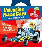 Peaceable Kingdom / Pop-Out Race Car Super Valentine Card Pack