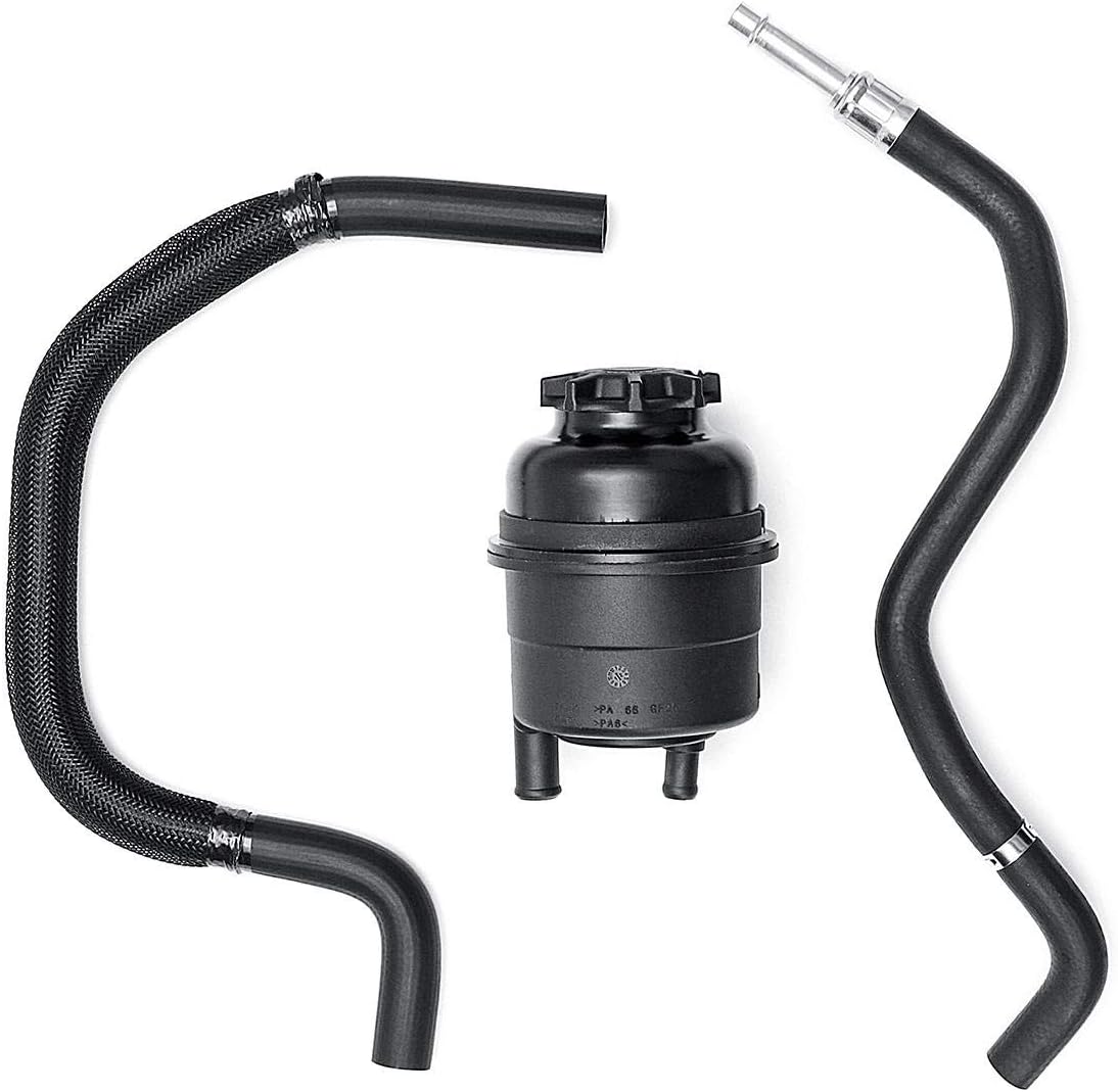 3 Pcs Car Power Steering Reservoir Tank & Return Hose Kit For BMW E39 525i 528i 530i 328i 528i 550i X5 Z3 Z4 Mini For Cooper