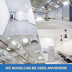 2 Pack 500W Equivalent LED Light Bulb 7500 Lumen
