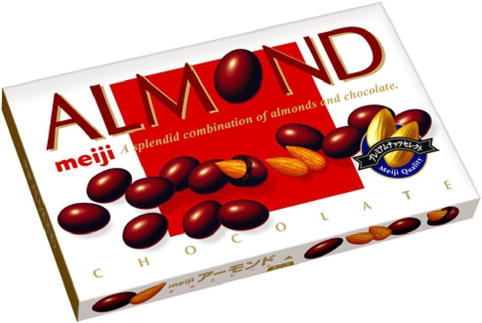 Meiji Chocolate Almond Big Box 181g Amazon.ca Grocery