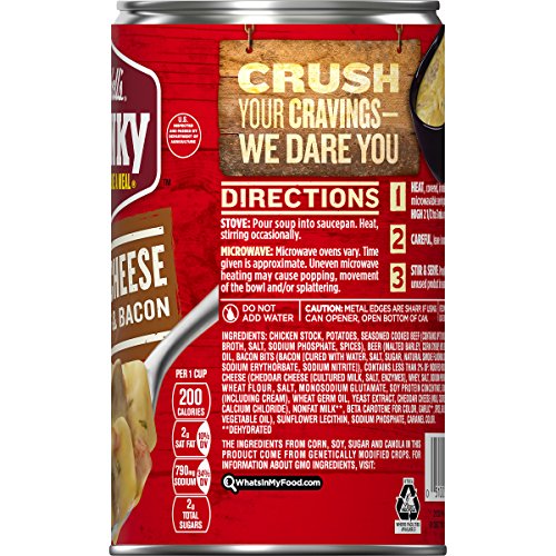 Campbell's Chunky Beer-n-Cheese with Beef & Bacon Soup, 18.8 oz. Can - Thumbnail 5