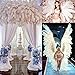 10pcs Natural Ostrich Feather Craft Plume for Wedding Centerpieces Home Decoration (14-16inch, White)