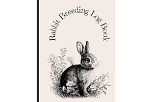 Rabbit Breeding Log Book: Rabbitry Business Record Keeping Book: Rabbit Journal planner for breeding record keeping