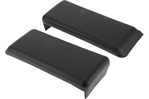 REPAIROCK Front Bumper Pads for Ford F-150 2009-2014 Front Left Right Bumper Guards Insert Pads Caps Plastic Black 1 Pair