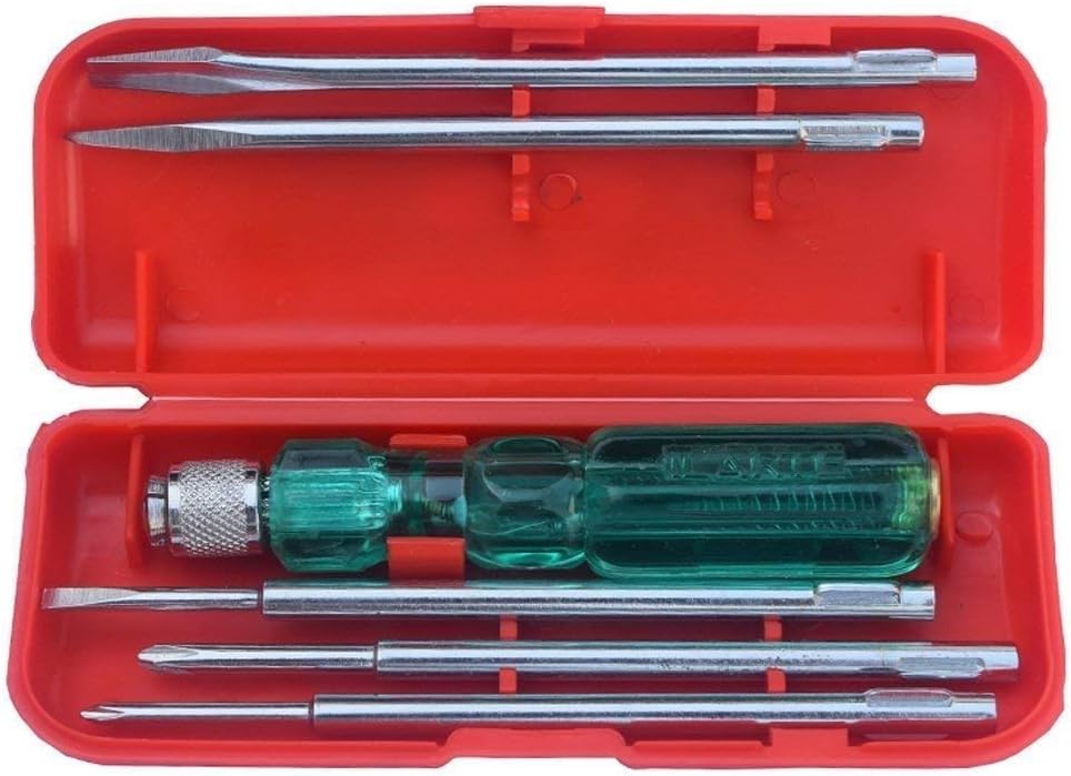 ILARTE TOOLS Screwdriver Kit with Bulb Black - 5 Pieces