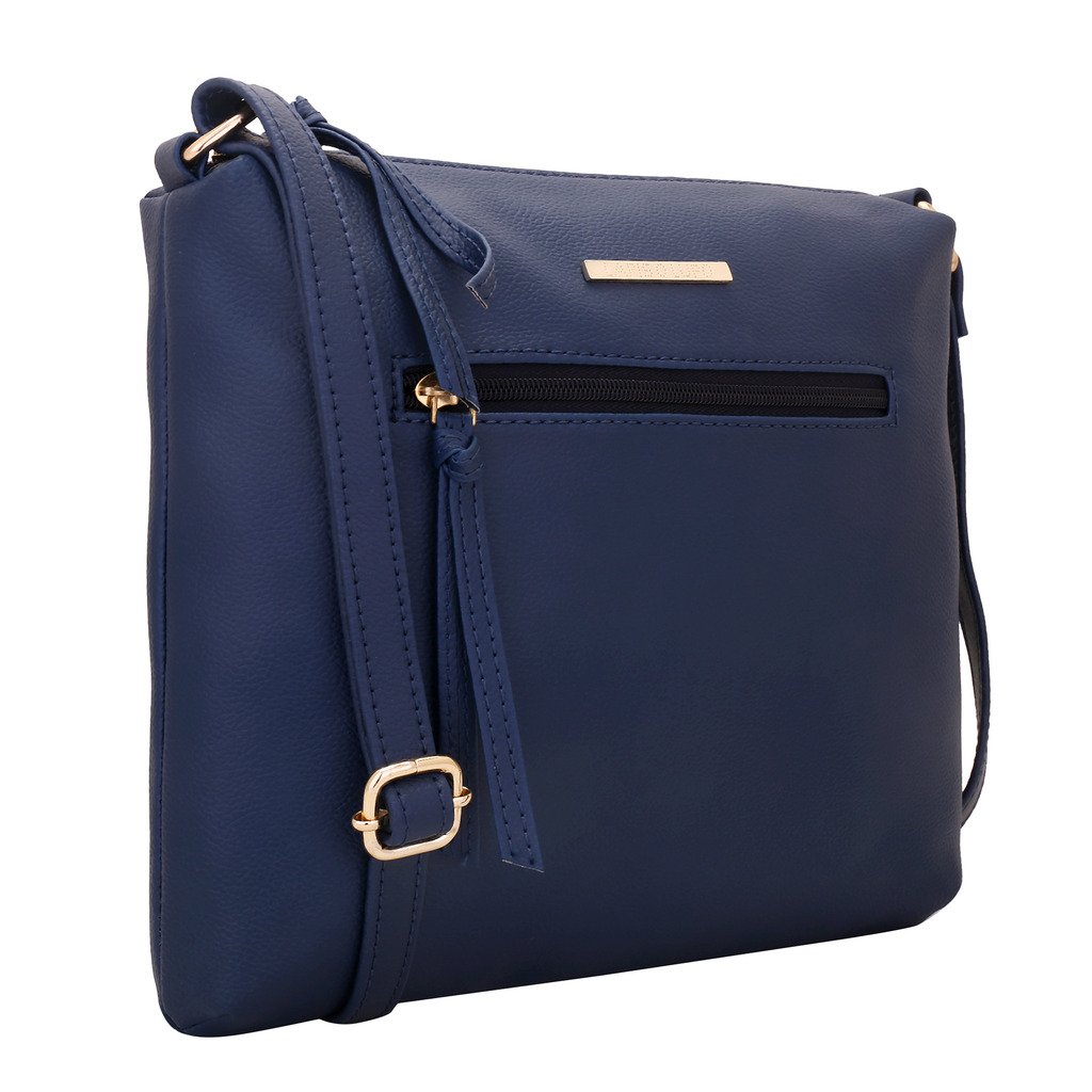 lapis o lupo beryl women's sling bag (blue)