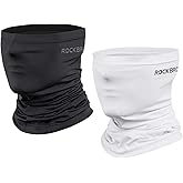 ROCKBROS Cooling Neck Gaiter Bandana Face Mask for Men Neck Gaiters Summer Half Face Scarf Cover Sun UV Protection