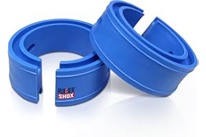 U.S. RubberShox DuraTPE Series Front-Rear Car Coil Spring Buffer Cushion/Automotive Suspension Shock Absorber Retainer Performance Booster Kit Universal Type A-F Vehicle Auto Parts (CSB Plus, D)