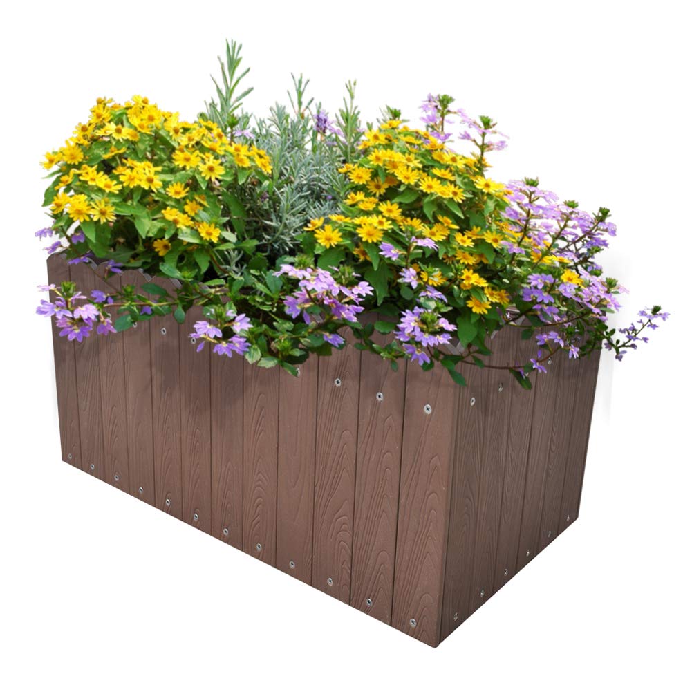 All Things Cedar Vegetable Boxes, Double Raised Garden Bed, 4' (4372698645426)