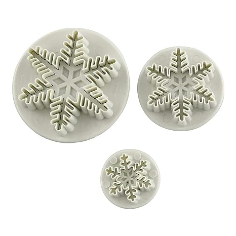 aloiness Frühling Schneeflocke Silikon Form Backform Schokolade Form für Kuchen Keks Bagels Muffins Donut Maker Mini Gugelhup