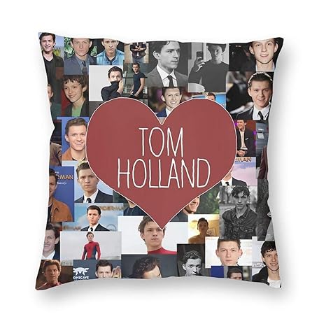 Thsirtee I Love Tom Holland Collage Pillow Case For Life Hug
