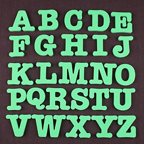 1Set Wooden Cartoon letter Alphabet A-Z Magnets Refrigerator stickers