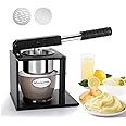Moongiantgo Potato Ricer Masher with 2 Interchangeable Discs Hand Food Press for Mashed Potatoes, Avocados Puree or Fruit Juicer Squeezer for Citrus Pomegranate Lemon Orange Lime