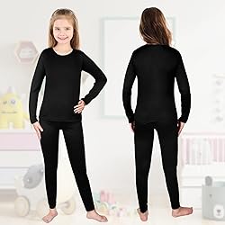 3 Set Girls Thermal Underwear Soft Long Underwear