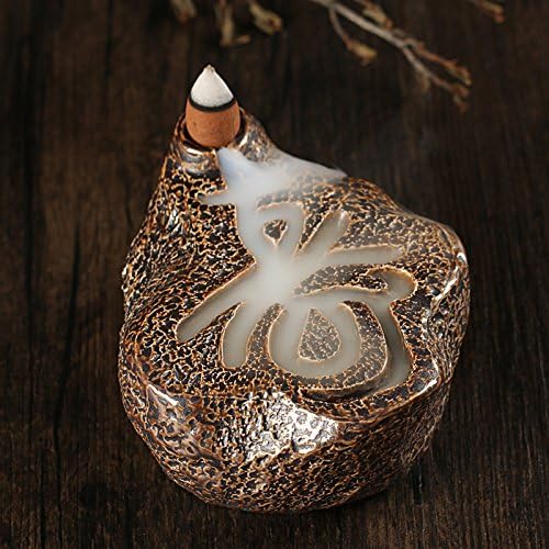 Zen Buddha Incense Clock Gods Tower Incense Pure Hand Smoke Incense Burner Ornaments,Style Two