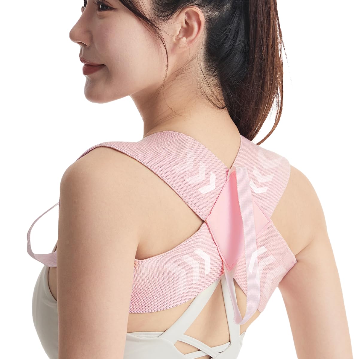 Photo 1 of iStabo Back Brace Posture Corrector for Women & Men - Kyphosis Relief, Spine Support Brace, Upper Back & Shoulder Alignment, Comfortable & Breathable, Easy to Use