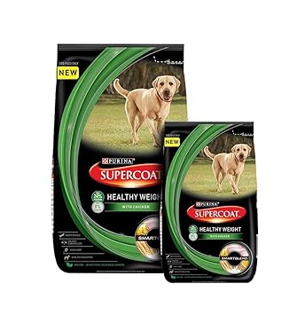 PURINA SUPERCOAT Healthy Weight Dry Dog Food - 3Kg (with 400g Free)