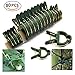 senover Garden Plant Support Plant Staking Clips for Vines Flower Clips for Gardening Supporting Stems,Vines,Stalks Flower Beds to Grow Upright (80PCS)