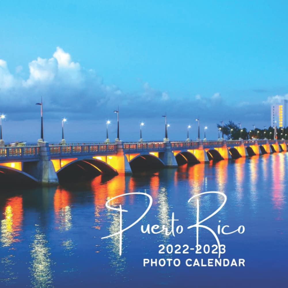 Puerto Rico 2022-2023 Photo Calendar: A Cute Nature Country Office Desk Mini 18 Months 2022 | 2023 Monthly Yearly Planner: Jolivera, Mia: 9798462404887: Amazon.com: Books