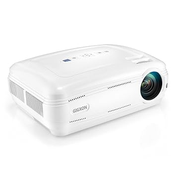 GIGXON 3200 lúmenes HD 1080P LED Proyector Multimedia Cine en casa ...