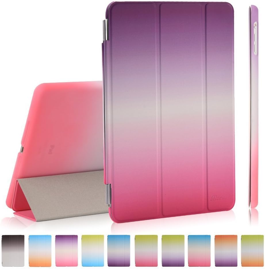 iPad Mini 3 Case, iPad Mini Retina Cover,iPad Mini Case - Chok Idea® Colour Rainbow Series Smart Cover Back Cover Ultra Slim Light Weight Auto Wake up/Sleep Function Protective Case Cover for Apple iPad Mini 1/2/3. A06