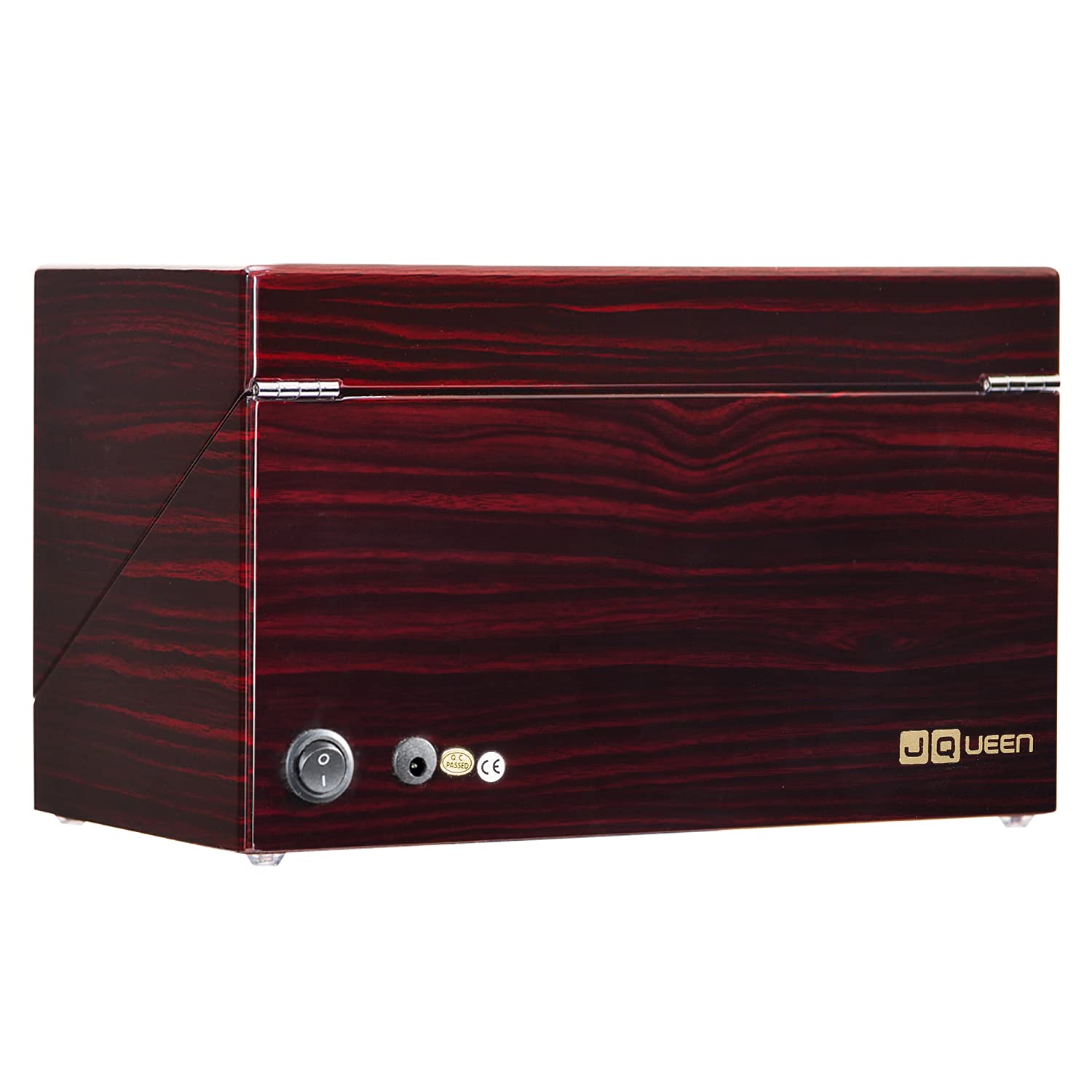 JQUEEN Watch Winder Winds 4 Heavy Watches with Quiet Motor