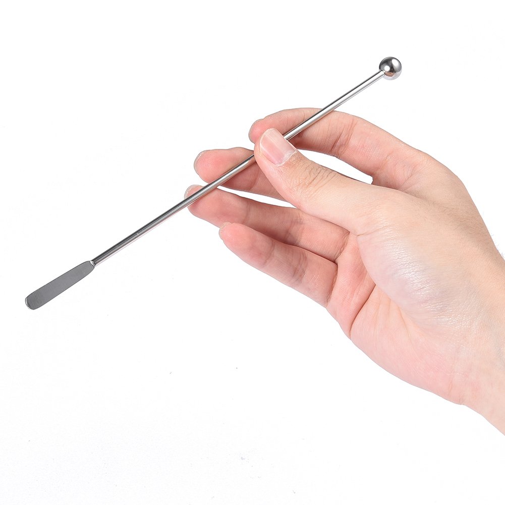 Uarter Swizzle Sticks Metal Stirrer Stainless Steel Mixing Cocktail
