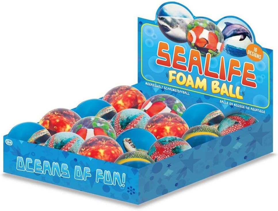 16 x Sealife Foam Balls - Wholesale Box
