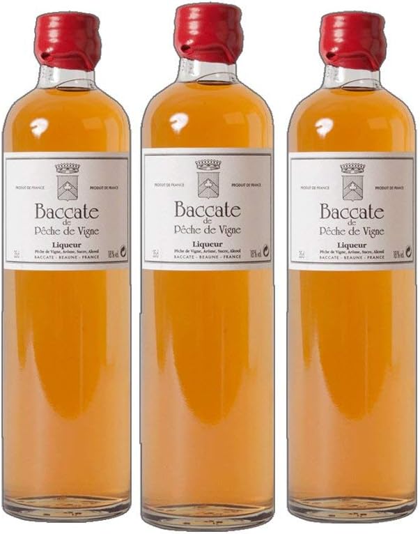 Peche De Vigne 18 Franzosischer Pfirsichlikor 3x 0 35 L Amazon De Bier Wein Spirituosen