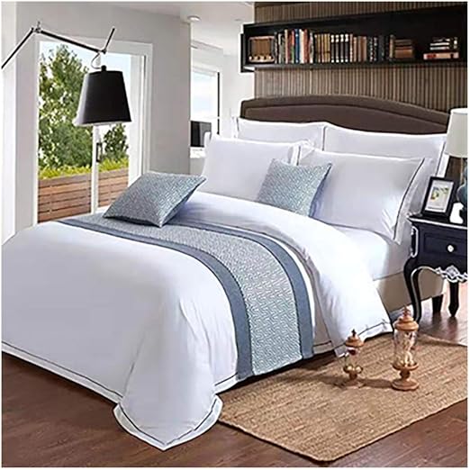 NQAZ Bed Runners & Scarves Bedding Scarf Protection HighEnd Hotel Bed
