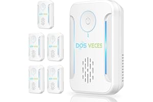 DOS VECES 2024 Upgraded Ultrasonic Pest Repeller, Indoor Pest Repellent 6 Packs, Electronic Plug in Pest Control for Roach, Ant, Rodent, Mouse, Bugs, Mosquito, Spider Repellent for House, Garage, Warehouse