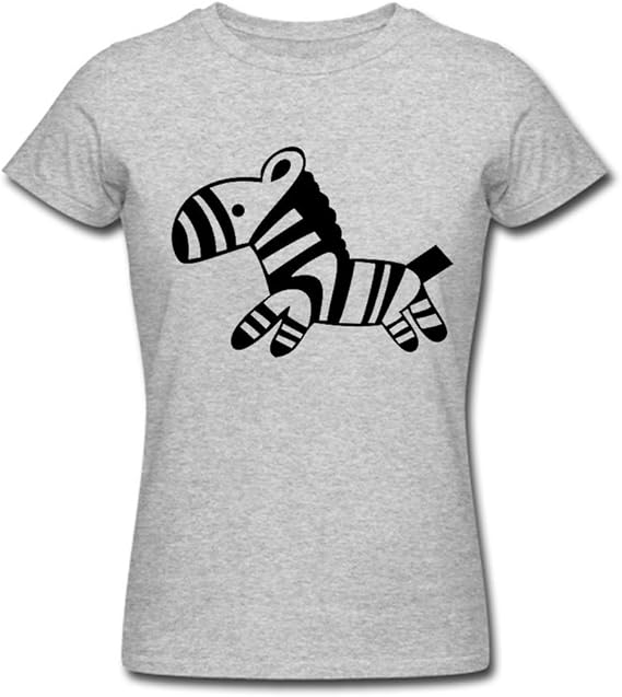 Ladies ShortSleeve Zebra Print Casual TShirt at Amazon Women’s