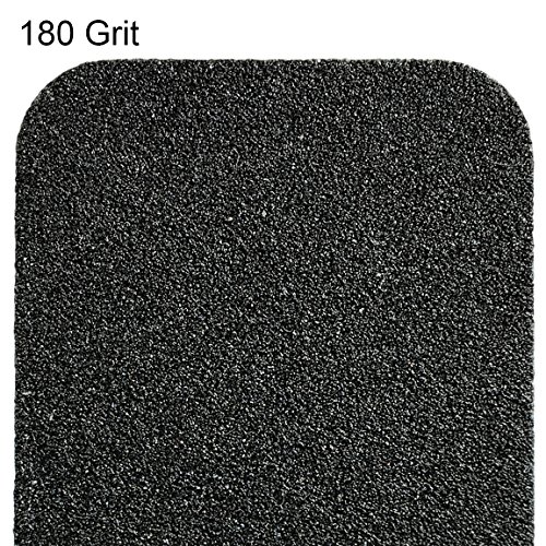 Pana Black Jumbo Size (Grit: 100 x 180, 2 Packs of 10 Pieces = 20 Pieces) USA Professional Emery Board JUMBO Size Pink Center Nail Files