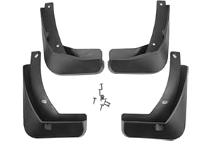 Hihaha Mud Flap Splash Guard with Mount Accessories for Volkswagen Golf Hatchback 2015-2017 / Front & Rear Side Mud Guards/Du