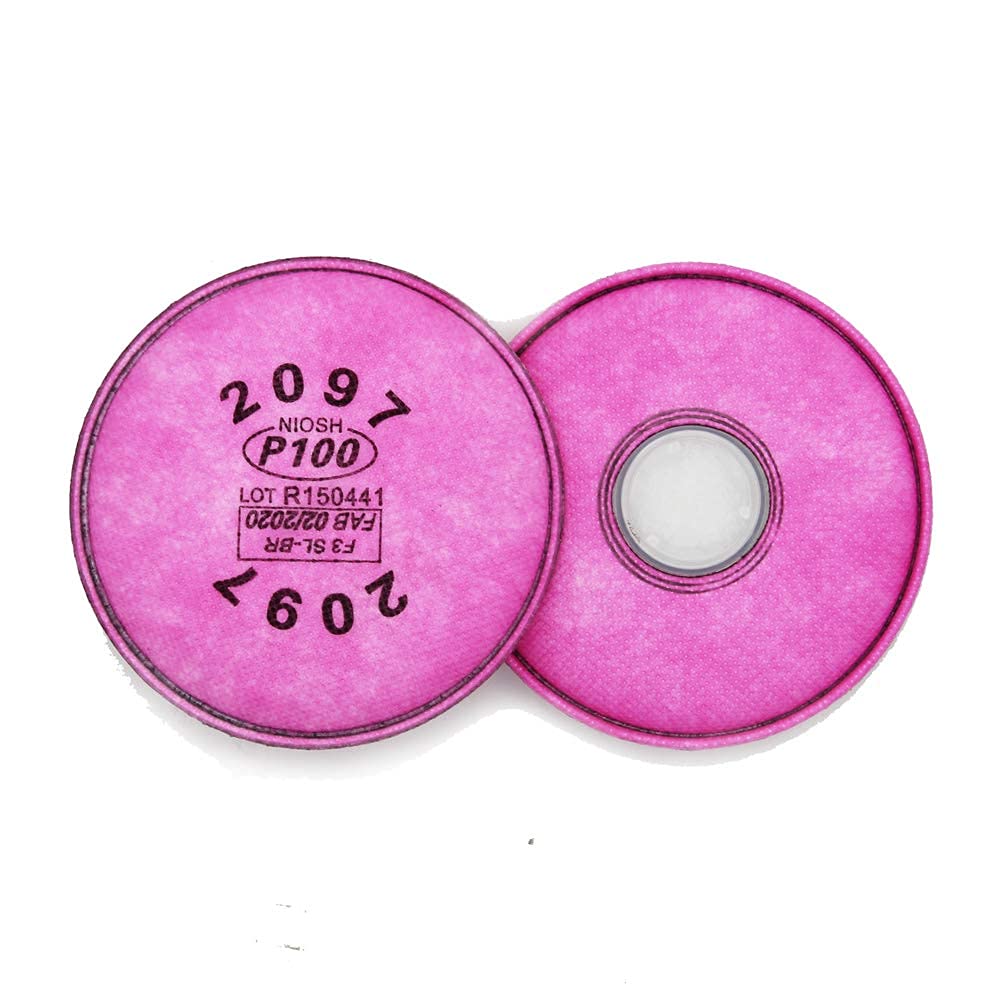 One Pair 2097 Particulate Filter Cotton for Organic Vapor and Particulate