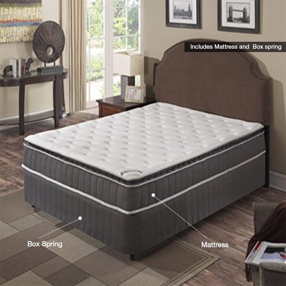 Amazon Com Continental Sleep Mattress 10 Inch Orthopedic Pillow