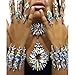 Holylove Crystal Statement Necklace Choker Chain Jewelry in Crystal Beads Gift Box-HLN0006 Crystal