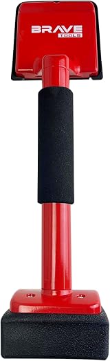 Brave Tools Carpet Knee Kicker Installer Stretcher Gripper Fitting Tool Red view 7