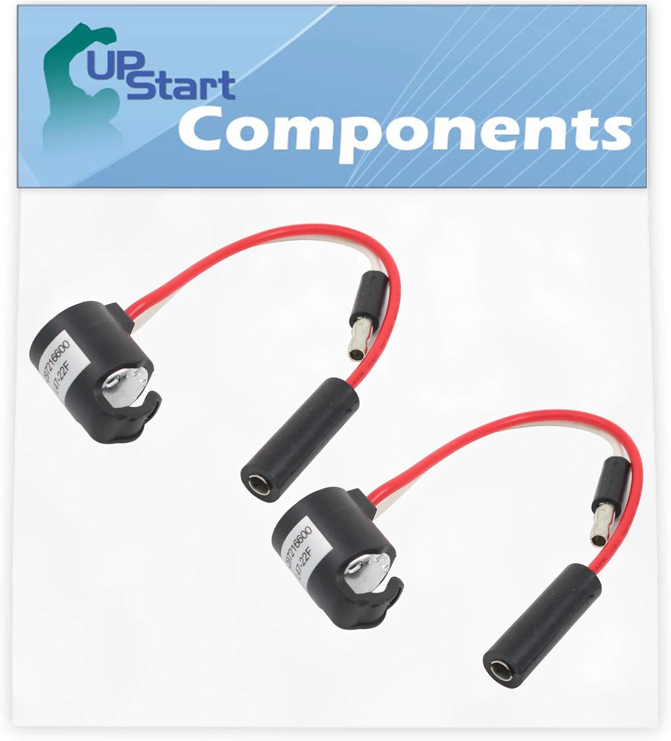 2-Pack 297216600 Freezer Defrost Thermostat Replacement for Electrolux E32AF75FPS5 Refrigerator - Compatible with 216731000 Defrost Thermostat