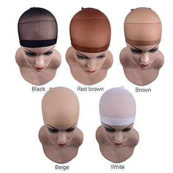 Amazon Com 2pcs Bag Hair Mesh Wig Cap Hair Nets Wig Liner