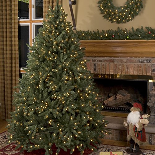 Red Sleigh Douglas Fir Prelit Christmas Tree Artificial