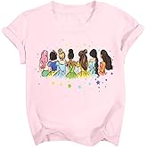 Magical Shirts for Girls: Princess Magic Kingdom Shirt Princess Tshirts Kids Toddler Cute Tee Family Vacation Trip Top